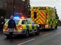 Boy knocked down by car near school