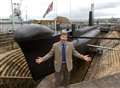 UK first chance to abseil off Cold War sub