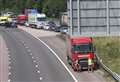 Crash blocks part of M20