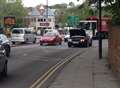 Broken down car causes town centre delays