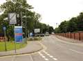 Hospital car park closed for works