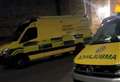 Casualty taken to hospital after prison incident