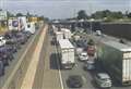 Six-mile tailbacks ahead of Dartford crossing