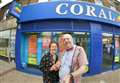 Couple celebrate wedding anniversary at bookies