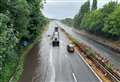 Roads 'resemble rivers' as rain hammers down in Kent 