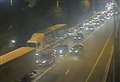 Delays at Dartford Crossing due to crash