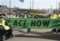 Environmental protesters stage blockade at docks