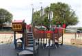 Play area reopens after arson attack