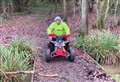 Quad biker confronted after causing havoc at beauty spot