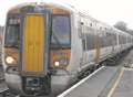 Train delays after "landslide"