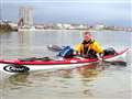 Kayaker on epic charity journey passing through Kent