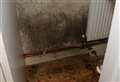 Mould in council flat like 'fire scene'