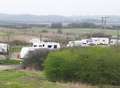 Council demands travellers leave pub site