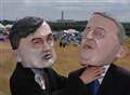 'Gordon Brown' visits Climate Camp