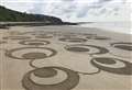 Perfect day for beach art