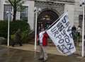 One man protest to save Manston airport