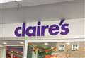 Claire's accessories shop in town centre shuts