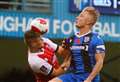 Gillingham captain pushing for weekend return against Ipswich