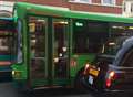 VIDEO: Reckless cabbie mounts pavement to avoid jams