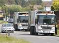 Dustcarts join procession at popular binman's funeral