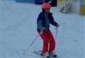 Skiing enthusiast races down seafront slopes