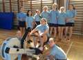 MGGS pupils boost rowathon 