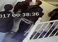 Yobs caught on video