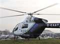 Pilot in Vauxhall helicopter