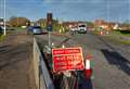 Temporary traffic lights on estate roundabout cause chaos 