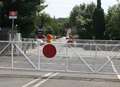 Rail crossing reopens after Range Rover smash