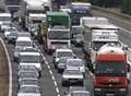 M20 crash causes delays