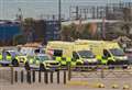 Helicopter searches sea for kayaker amid emergency response at beach