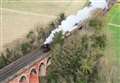 Stunning footage as historic train steams through county