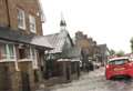 Downpour leaves main road 'like a river'