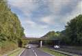 Boy falls from bridge on to dual carriageway