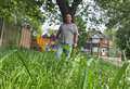 Dog walker’s dismay at state of overgrown park