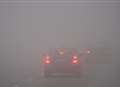 Fog warning for Kent