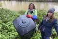 'Feral youths keep throwing bins in our beautiful river'