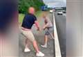 Shocking brawl on side of M20