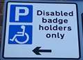 Man with no blue badge in disabled bay shouted abuse 