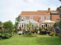 New conservatory at house in hamlet 