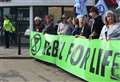 Climate activists launch rush-hour blockade 