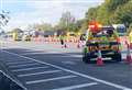 Two men dead and third fighting for life after motorway crash