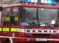 Arson probe after flat blaze