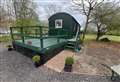 Shepherds' huts offer class accommodation