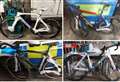 Stolen bikes and £10k seized at M20 services