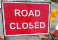 Road to close for up to three days