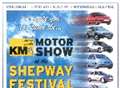 KM Motor Show at the Shepway Festival, August 30 & 31