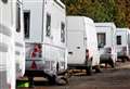 Travellers evicted from ‘grammar school playing fields’