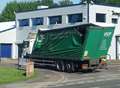 Lorry hits bridge 